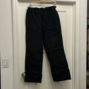 Black Needles Cargo Pants